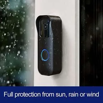 Blink Doorbell Mount for Blink Video Doorbell, No-Drilling Blink Mount Bracket, Easy Installation for Blink Doorbell Camera Security System (The Blink Doorbell is Not Included),Black