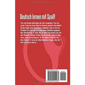 Einfach Deutsch lesen: Nachbar Nr. 5 - Kurzgeschichten- Niveau: sehr leicht - With English vocabular...