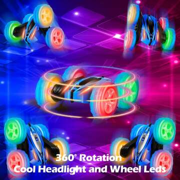 Flymevac 360° Remote Control Stunt Car for Kids