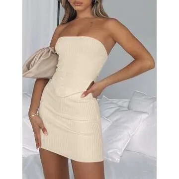 Stylish ANRABESS Women 2 Piece Summer Set for Any Occasion