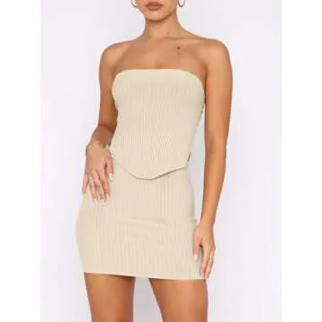 Stylish ANRABESS Women 2 Piece Summer Set for Any Occasion