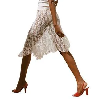 Women Y2K Fairy Grunge Midi Skirt Vintage Boho Elastic High Waist A Line Layer Ruffle Swing Maxi Skirt E-Girls Streetwear(A1- white,S)