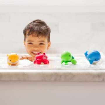 Munchkin® Ocean™ Squirts Baby Bath Toy, 4 pack