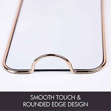 GREEHOMEDE Decorative Tray with Handle, Gold Mirror Tray, Vanity Tray Jewelry Perfume Organizer Makeup Tray, Mirror Tray for Vanity, Dresser, Bathroom, Bedroom(13.8'' x 7.9'')