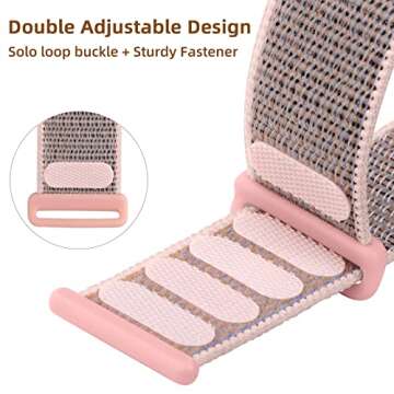 WJK Nylon Apple Watch Bands 38mm-49mm - 6 Pack