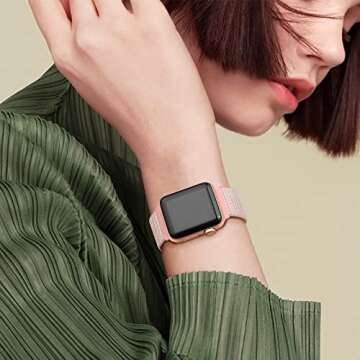 WJK Nylon Apple Watch Bands 38mm-49mm - 6 Pack