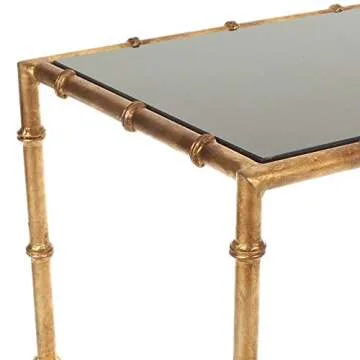 SAFAVIEH Home Collection Margaret Brass and Iron End Table
