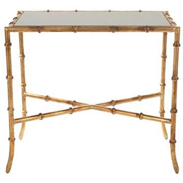 SAFAVIEH Home Collection Margaret Brass and Iron End Table