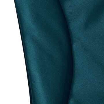 ZAFUL Women's Solid Spaghetti Strap Bralette Bikini Set Two Piece Swimsuit (0-Peacock Blue, S)