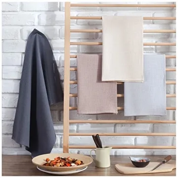 Super Absorbent Cotton Kitchen Towels Set of 4 - PY Home & Sports