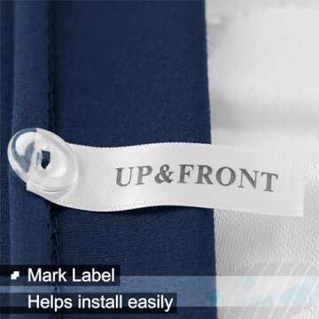 Box Spring Cover Queen/Cal Queen Size - Jersey Knit & Stretchy Wrap Around 4 Sides Bed Skirts for Hotel & Home, Navy