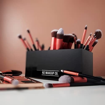 Stylish Acrylic Makeup Brush Holder for Organization