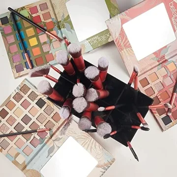 Stylish Acrylic Makeup Brush Holder for Organization