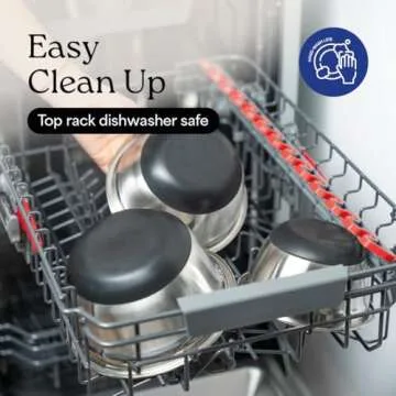 WHYSKO® Stainless Steel Mixing Bowls With Lids Plus Stainless Steel Whisk, Potato Masher and Grater Lids, 5 Nesting Mixing Bowls And Kitchen Tools for Meal Prep, Cooking, Baking, Serving, Food Storage