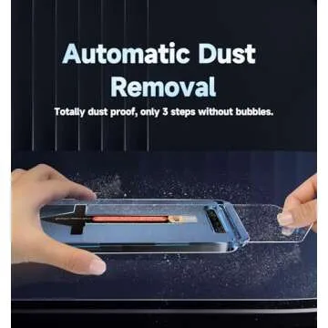 MAGIC JOHN 2 Pack for Samsung Galaxy S25 Ultra Tempered Glass Screen Protector, Bubble Free, Easy Installation, Auto Dust-Elimination