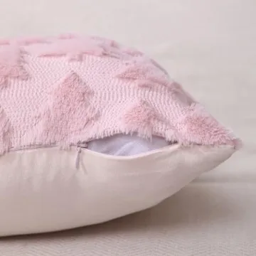 Soft Plush DFXSZ Christmas Tree Pillow Covers 18x18 Set of 2