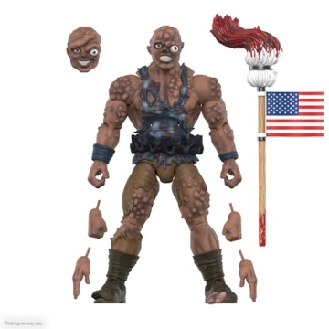 Super7 ULTIMATES! Toxic Avenger (Movie Version) - 7" Toxic Avenger Action Figure with Accessories Cl...