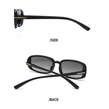 Stylish HEPTAGRAM 7 Rectangle Sunglasses for All