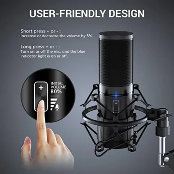 TOP Rated TONOR USB Microphone for Game and Stream