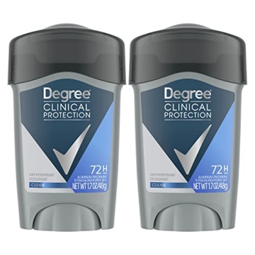 Degree Men Clinical Antiperspirant - 72-Hour Protection & Freshness