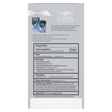 Degree Men Clinical Antiperspirant 72-Hour Protection