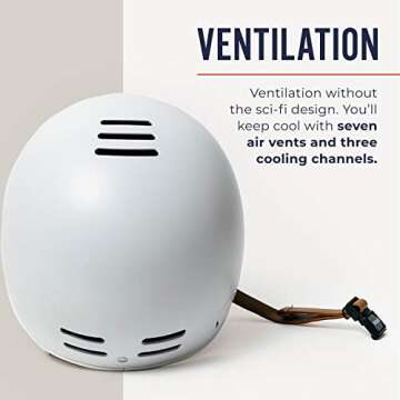 Thousand Heritage 1.0 Adult Bike Helmet; The Original Low Profile Retro Commuter Cycling Helmet Safety Certified for Bicycle Skateboard Skating Roller Skates; for Men & Women (Arctic Grey, Medium)