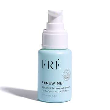 Anti Aging Serum, Renew Me by FRE Skincare - Niacinamide Serum with Bakuchiol - Anti Wrinkle Serum, ...
