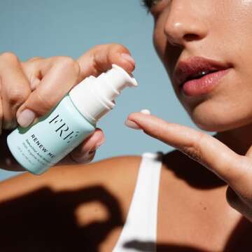 Anti Aging Serum, Renew Me by FRE Skincare - Niacinamide Serum with Bakuchiol - Anti Wrinkle Serum, Increases Firmness & Elasticity for Younger & Smoother Looking Skin - Cruelty-Free