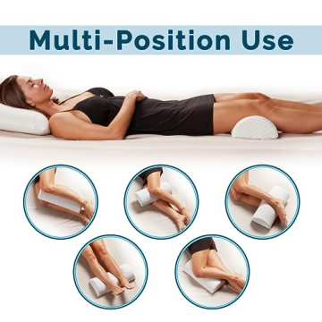 ComfiLife Memory Foam Knee Pillow for Back & Side Sleepers