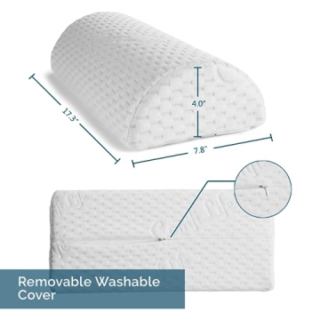ComfiLife Memory Foam Knee Pillow for Back & Side Sleepers