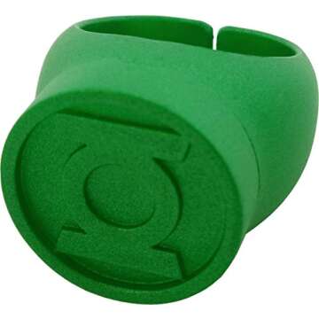 DC Comics Blackest Night Green Lantern Ring Authentic
