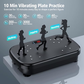 PUREROYI Vibration Plate for Lymphatic Drainage & Fitness
