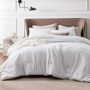 Bedsure Queen Comforter Set - Soft Elegant Bedding Set for All Seasons