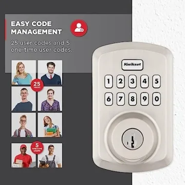 Kwikset Powerbolt 250 Keypad Lock with Auto Lock