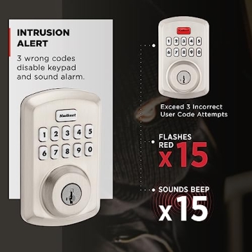 Kwikset Powerbolt 250 Keypad Lock with Auto Lock