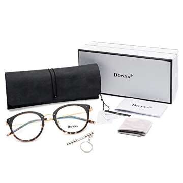 DONNA Stylish Blue Light Blocking Glasses for Comfort