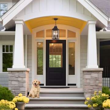 Stylish Dusk to Dawn Pendant Light for Outdoor Spaces