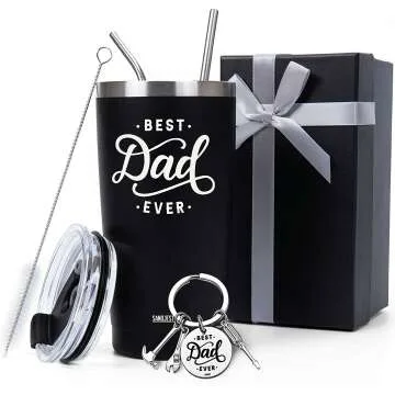 Best Dad Ever Tumbler - Perfect Gift for Dads
