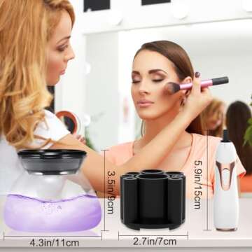 Electric Makeup Brush Cleaner for Fast, Hassle-Free Cleaning