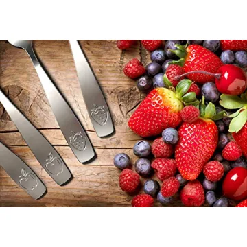Stainless Steel Kids Silverware Set for Easy Eating