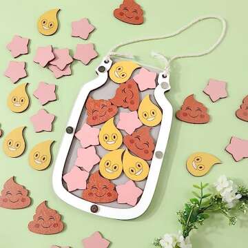 Toddler Reward Jar, Kids Potty Training Reward Jar Kids Chore Chart Kids Behavior Reward Chart Kids Responsibility Reward Chart for Rewarding Children for Good Behavior