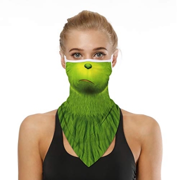 YAYOUREL Versatile Neck Gaiter Face Mask for Sun Protection in Outdoor Fun