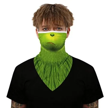 YAYOUREL Funny Neck Gaiter Face Mask for Summer Activities