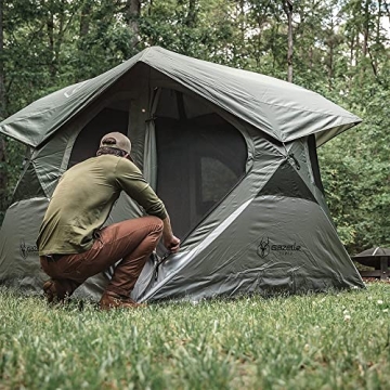 Gazelle T4 Hub Tent - 90 Second Easy Setup & Waterproof