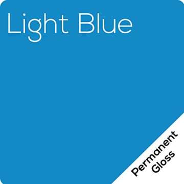 Oracal 651 Light Blue Vinyl for Cricut and Silhouette