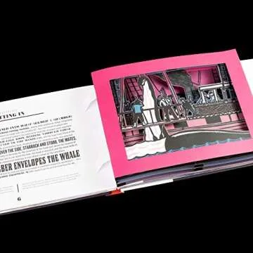 Exquisite Moby-Dick Pop-Up Book - A Literary Treasure