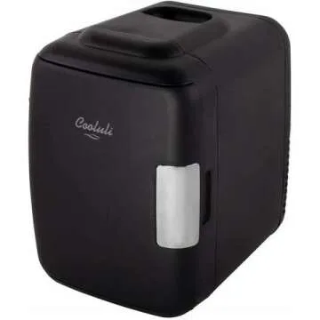 Portable Cooluli Mini Fridge - Ideal for Skincare & Drinks