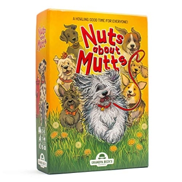 Grandpa Beck's Games Nuts About Mutts - Family-Friendly Hand-Elimination Card Game - for Kids, Teens...