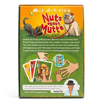 Nuts About Mutts Family Card Game - Fun for All Ages