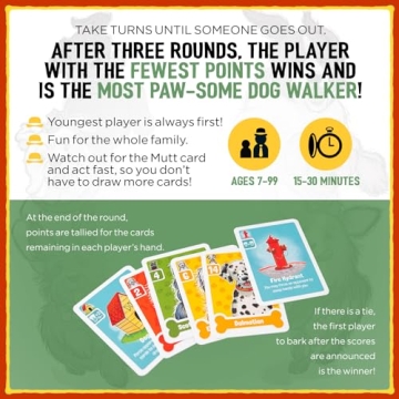 Nuts About Mutts Family Card Game - Fun for All Ages